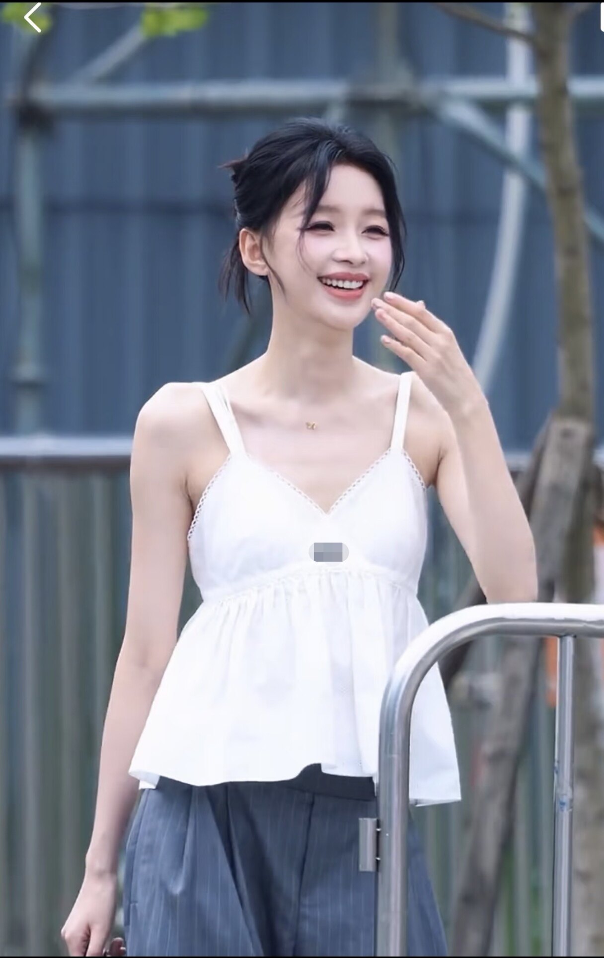 孙怡同款2026年夏季新款蕾丝花边吊带背心女修身显瘦气质上衣女