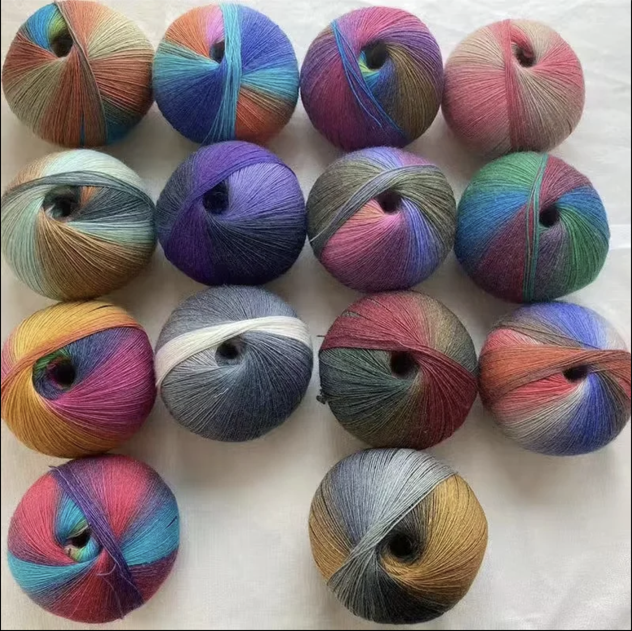 段染羊毛2023中细羊毛织毛衣