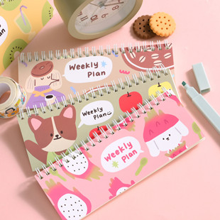 栎树制造 狗狗系列原创周计划线圈本学生卡通可爱文具通用手账