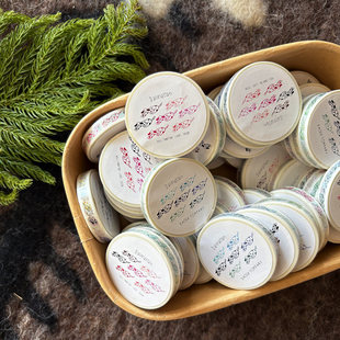 道格company拉条盐系星星斑点狗系列超细和纸拉条·圣诞条纹