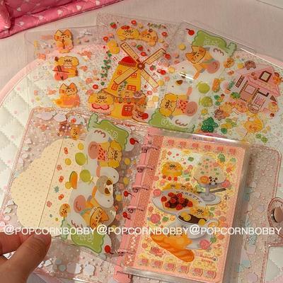 Popcornbobby原创设计文具国产亚克力分隔页挡板合集 手帐diy材料