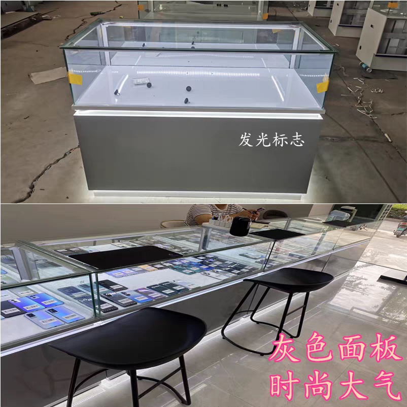 手机柜台玻璃展示柜厂家新款上市