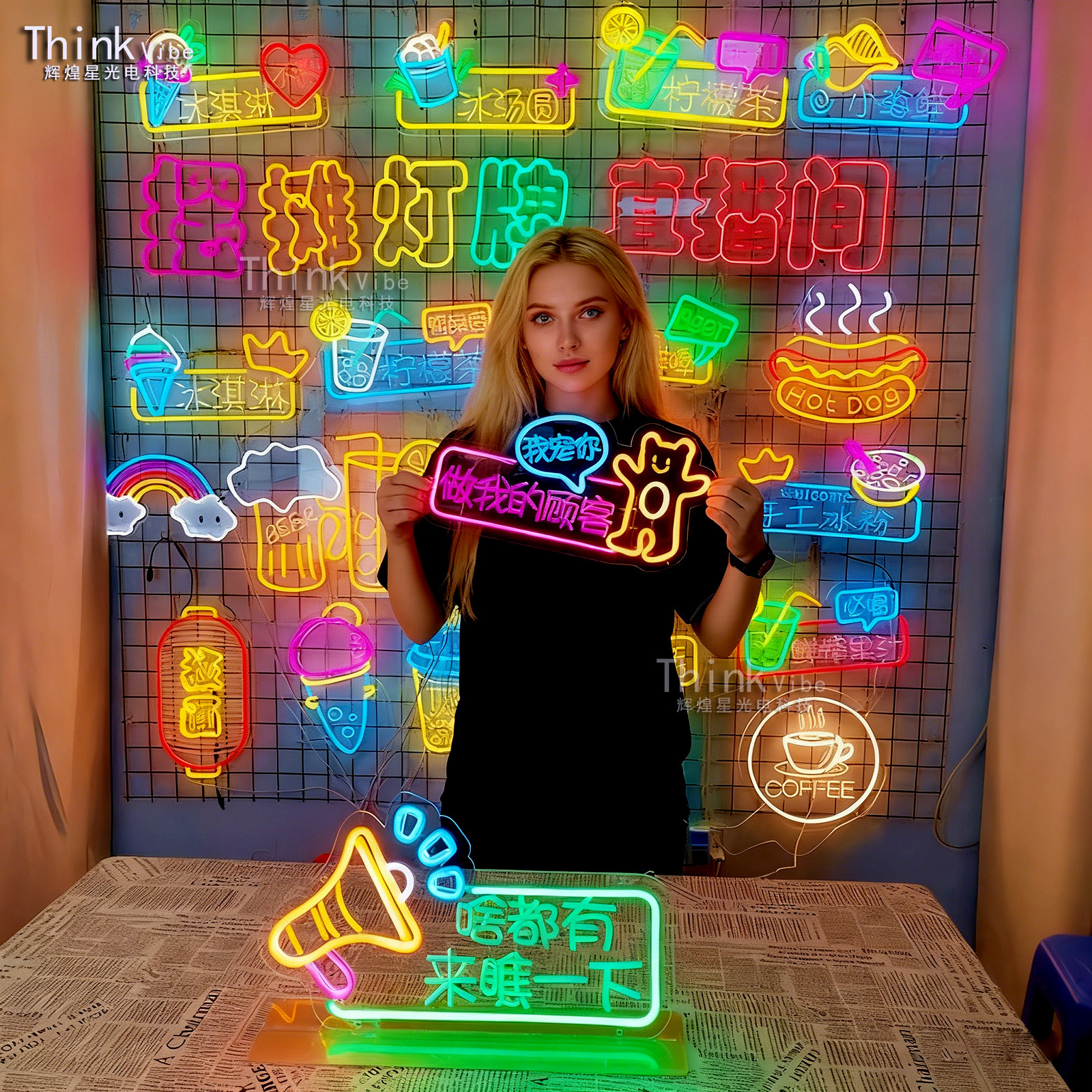 定制led发光霓虹灯牌→立即咨询