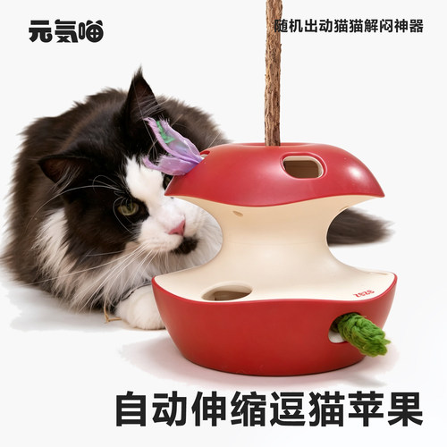 电动猫玩具猫智能转盘自动逗猫棒