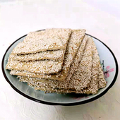 湖南衡阳特产洪市手工芝麻糖老式 酥糖休闲食用麦芽糖香酥薄脆零食