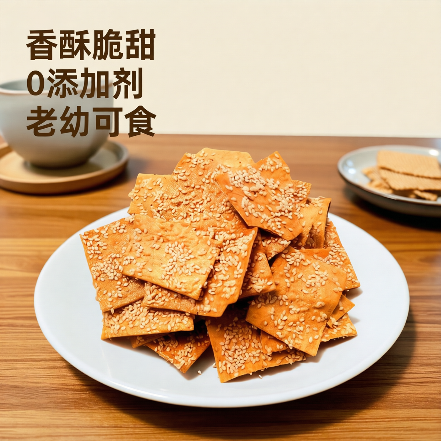 香脆红薯片衡阳特产手工芝麻地瓜脆片南岳衡山饭店零食小吃伴手礼
