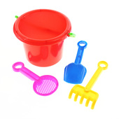 创意沙滩戏水玩具套装 桶挖沙桶宝宝戏水洗澡玩具地摊广场男孩礼物