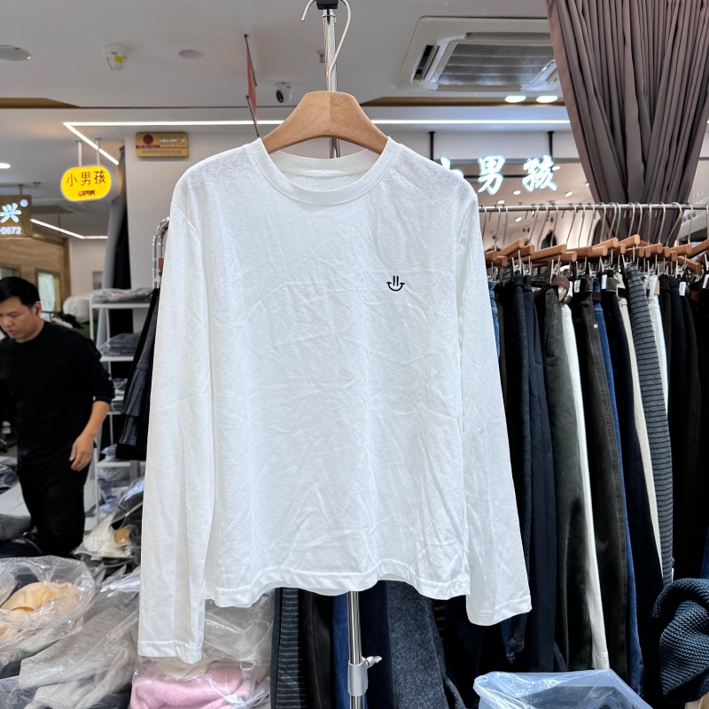 YHS壹禾色91838笑脸T恤衫上衣