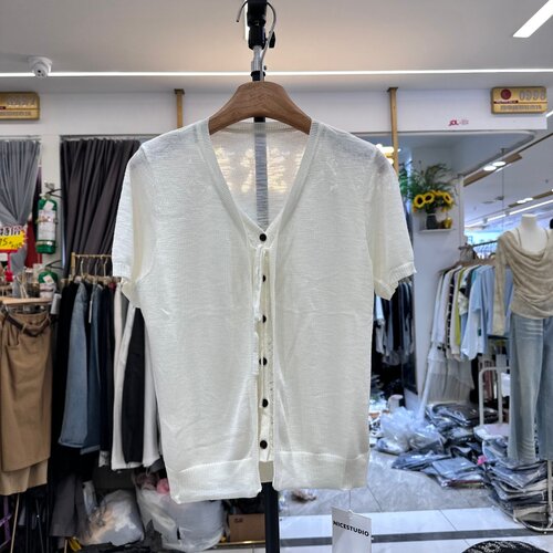 NICE奈斯88130假两件冰丝针织衫