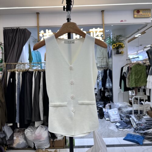 WeMe6591正版冰丝针织背心