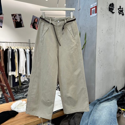 WUZHINVHAI物质女孩86019阔腿裤