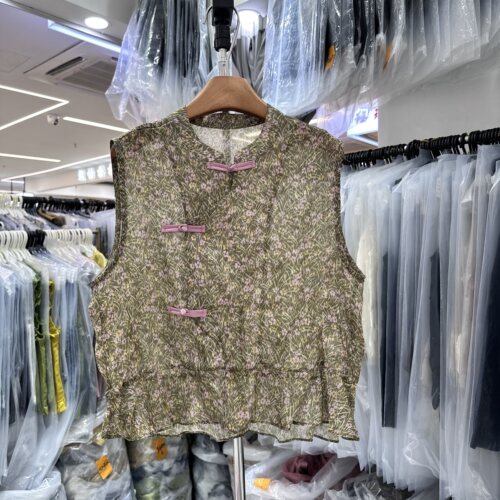 HMY32558正版碎花国风衬衣