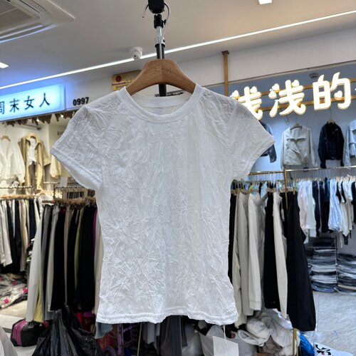 DU71822通勤短袖休闲T恤上衣