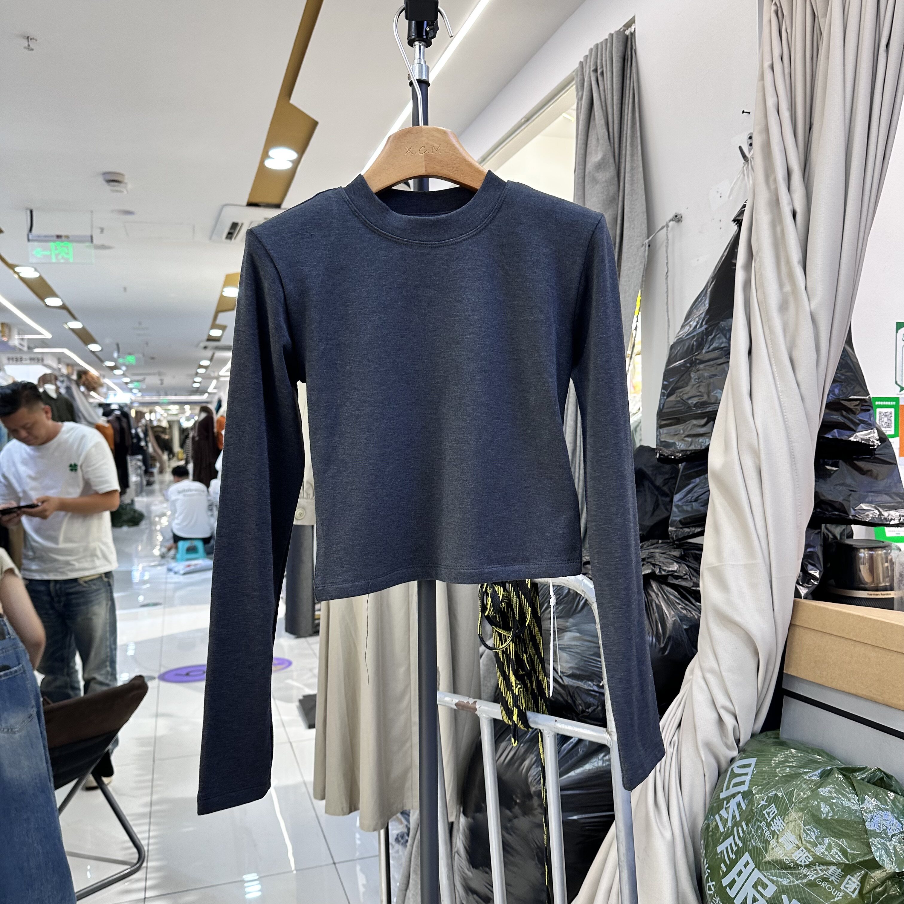 YUANXI元熙266448加绒T恤上衣