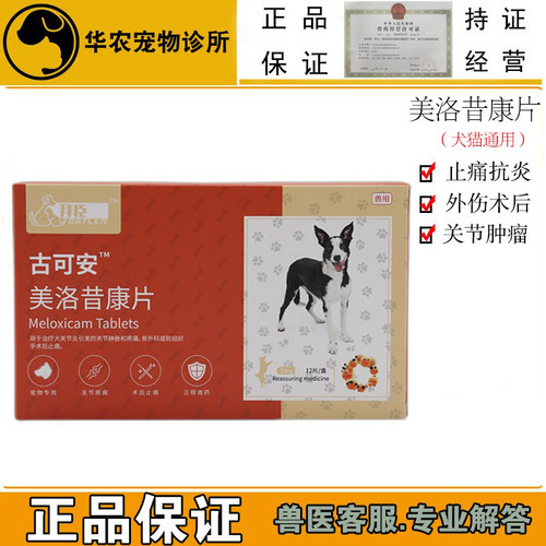 犬猫美洛昔康兽药术后外伤关节炎