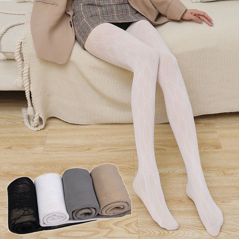 假透肉丝袜连裤袜加绒加厚网眼袜