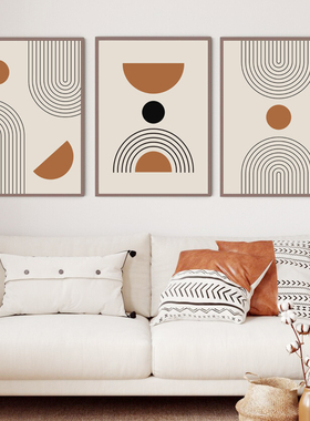 Abstract Bohemian Wall Art Poster Boho Canvas Paintings Wall