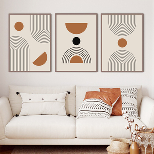 Abstract Bohemian Wall Art Poster Boho Canvas Paintings Wall