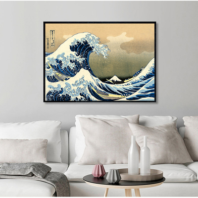 The Great Wave of Kanagawa Ukiyoe Japanese Art  Wall Canvas