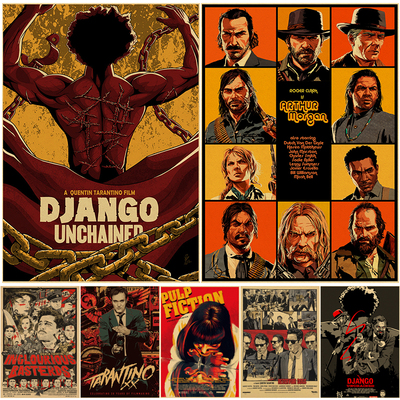 Vintage Quentin Tarantino Movie Poster Fiction/Reservoir Dog