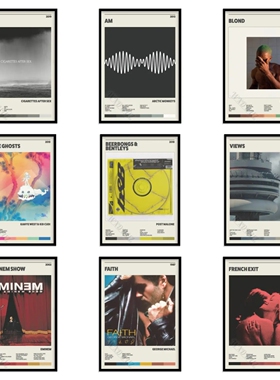 Music Album Star Poster Hip Hop Posters Canvas Decor Picture