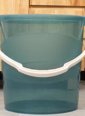 【颜色随机】福爱家30L环保PP材质半透明水桶大号36.5*36提水桶