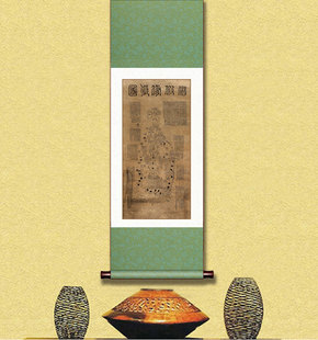 借假修真图解气脉内经图高清挂画养生馆装饰画北京白云观原图癖隐