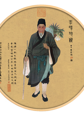 古代十大名医美容院养生装饰挂画