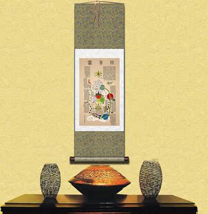 高清古代修真图挂画解气脉养生内经火候图道家修炼中医装裱喷绘单