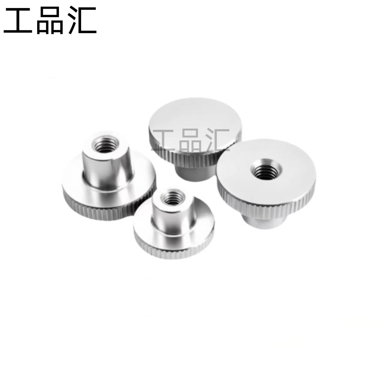 工厂直销不锈钢内螺纹压纹旋钮