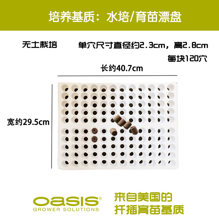 奥赛斯®水培/育苗漂盘 培养基质无土栽培种菜阳台花园种植产品