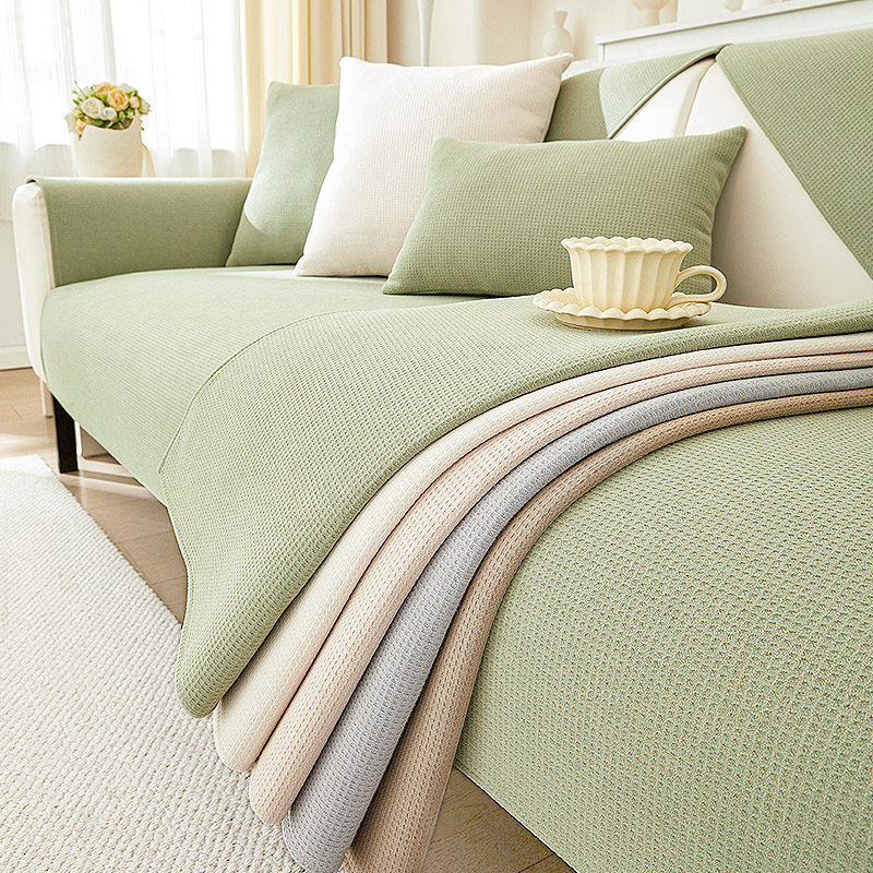 雪尼尔沙发垫四季通用2025新款纯色风高级感皮沙发套罩防滑盖布巾,居家布艺,沙发垫,淘宝优惠券,粉丝福利购,淘宝优惠卷