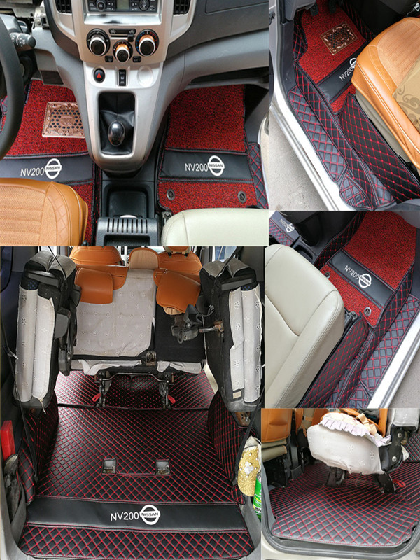 帅客汽车脚垫两片叶日产全包围