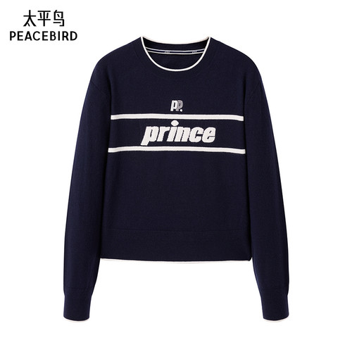 太平鸟prince联名年冬季新款圆领套衫A3EEE424G
