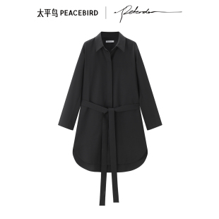 大师系列 衬衫 Peter 通勤长款 A1CAF3444 Do联名太平鸟商场同款