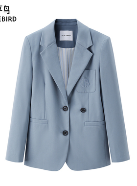 太平鸟女装年春季款学院风西装A1BAE1337