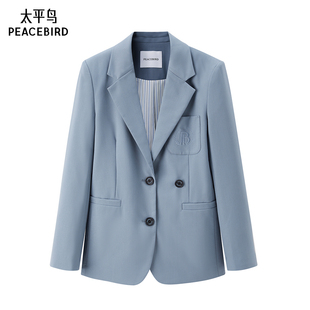 学院风西装 款 A1BAE1337 年春季 太平鸟女装