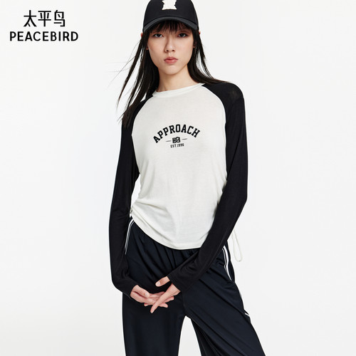 太平鸟女装2024年夏季款百搭套头针织衫A3CPE2262
