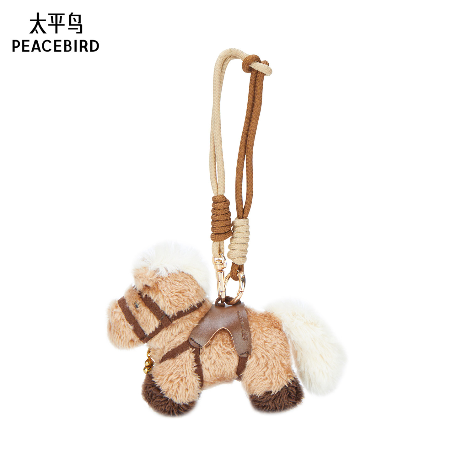 【商场同款】太平鸟2026年新款时尚新年品质复古钥匙扣A3YDG1121
