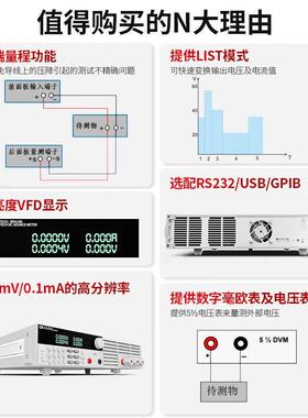议价 IT6100系列 IT6151/52/43/54速精度可编程直流