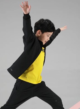 胜利VICTOR/威克多17606 22801儿童款羽毛球服秋冬季长袖外套裤子