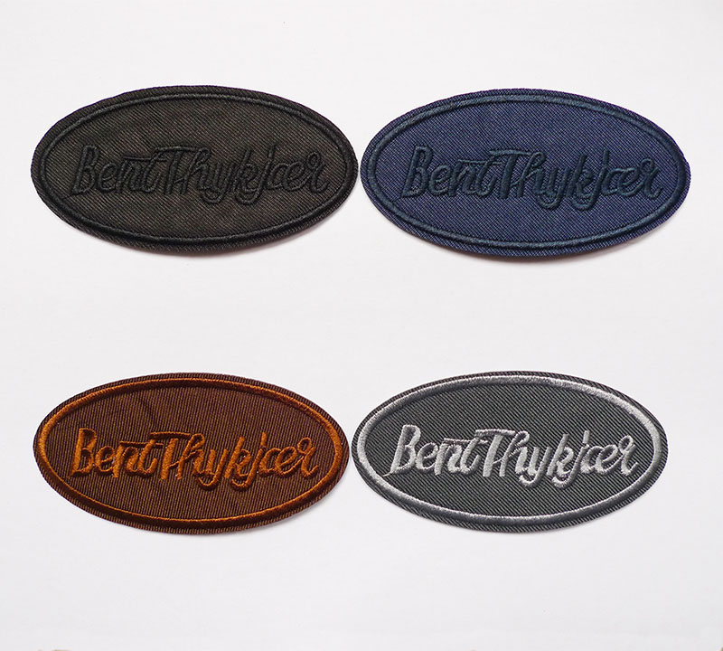 布贴刺绣补丁贴衣服牛仔裤字母