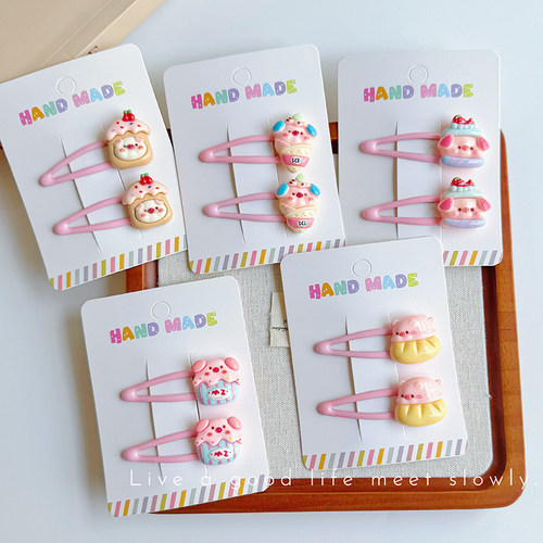 儿童发夹可爱小猪发卡