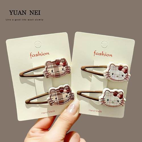 韩版可爱不伤发发夹女孩皮筋头绳