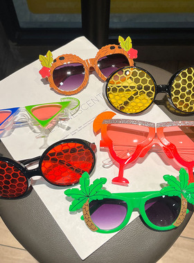 夏威夷墨镜沙滩舞会派对眼镜
