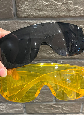 防雾彩色百叶窗防护眼镜眼罩