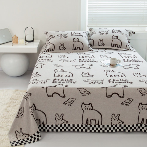 纯棉4四层纱布宽边沙发巾婚庆