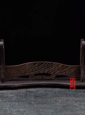 龙泉市剑祖宝剑 简约大方实木剑架 刀架 花梨木剑架装饰摆件刀剑