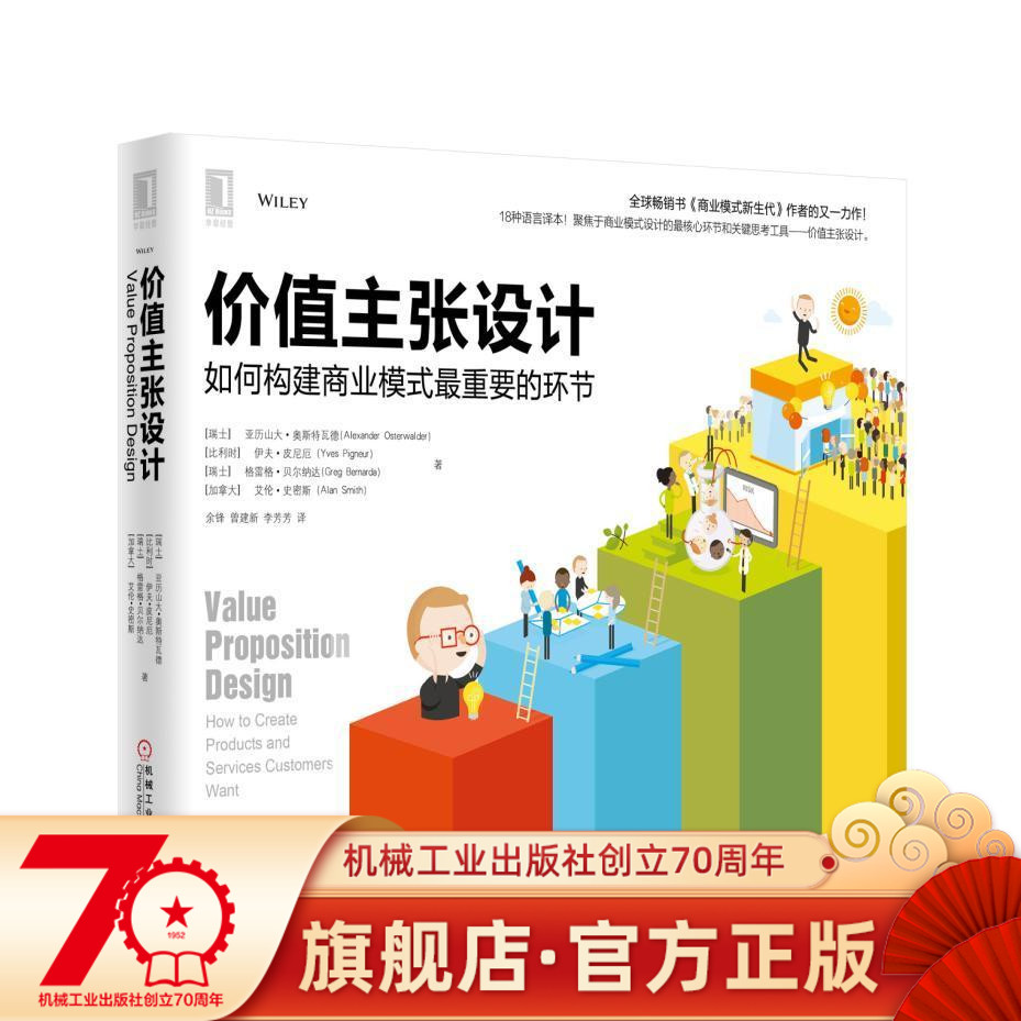 官网正版价值主张设计如何构建商业模式*重要的环节亚历山大奥斯特瓦德价值主张商业模式画布用户数量服务收益-封面