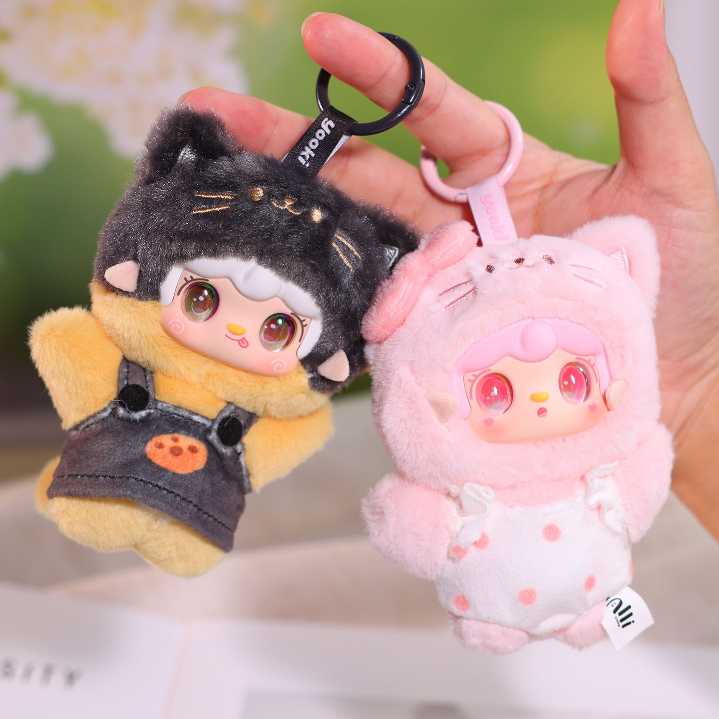 yooki氧氧喵喵夏日派对盲合毛绒